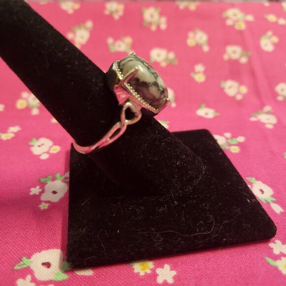 Austrian Pinolith Solitaire Ring - Picture 5 of 10